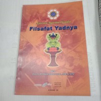 Image of Ajaran Agama Hindu Filsafat Yadnya